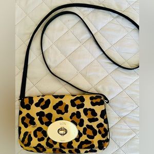 COACH Chelsea Animal Print Crossbody